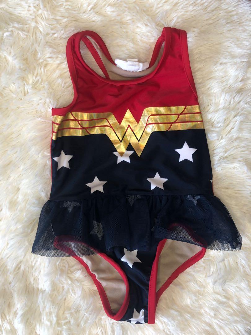 wonder woman baby swimsuit