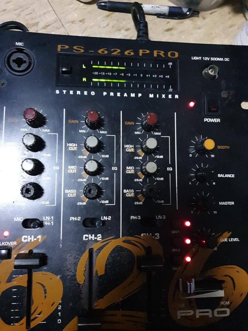 Gemini DJ mixer cheap, Audio, Other Audio Equipment on Carousell