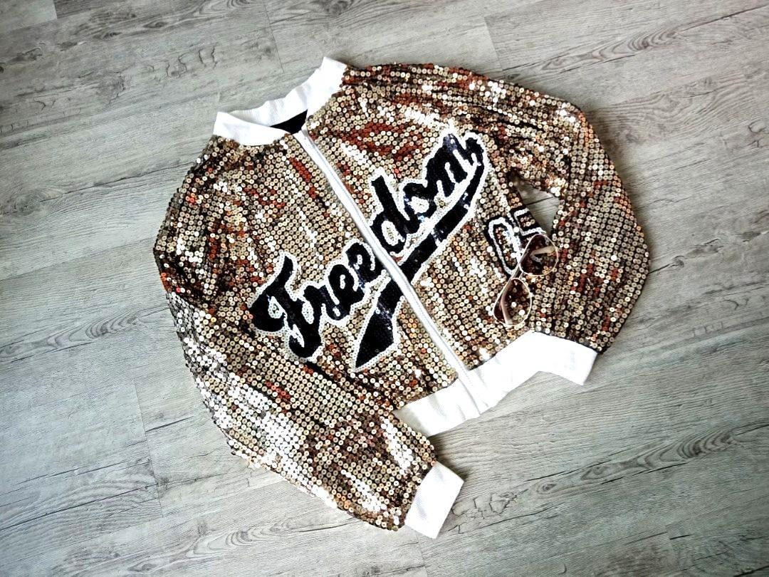 Sequin Jacket Women s Fashion Coats Jackets and Outerwear on
