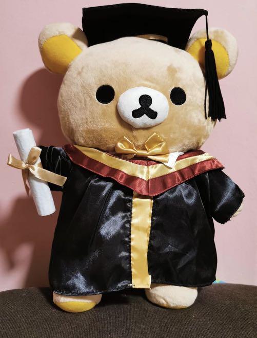 rilakkuma graduation bear