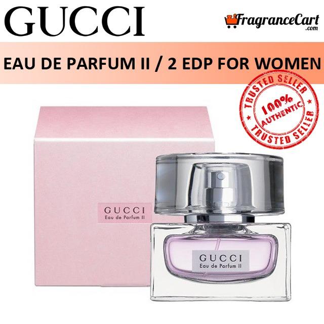 værdig Ledningsevne så Gucci Eau de Parfum II EDP for Women (30ml/50ml/Tester) Two 2 ll Pink  [Brand New 100% Authentic Perfume/Fragrance], Beauty & Personal Care,  Fragrance & Deodorants on Carousell