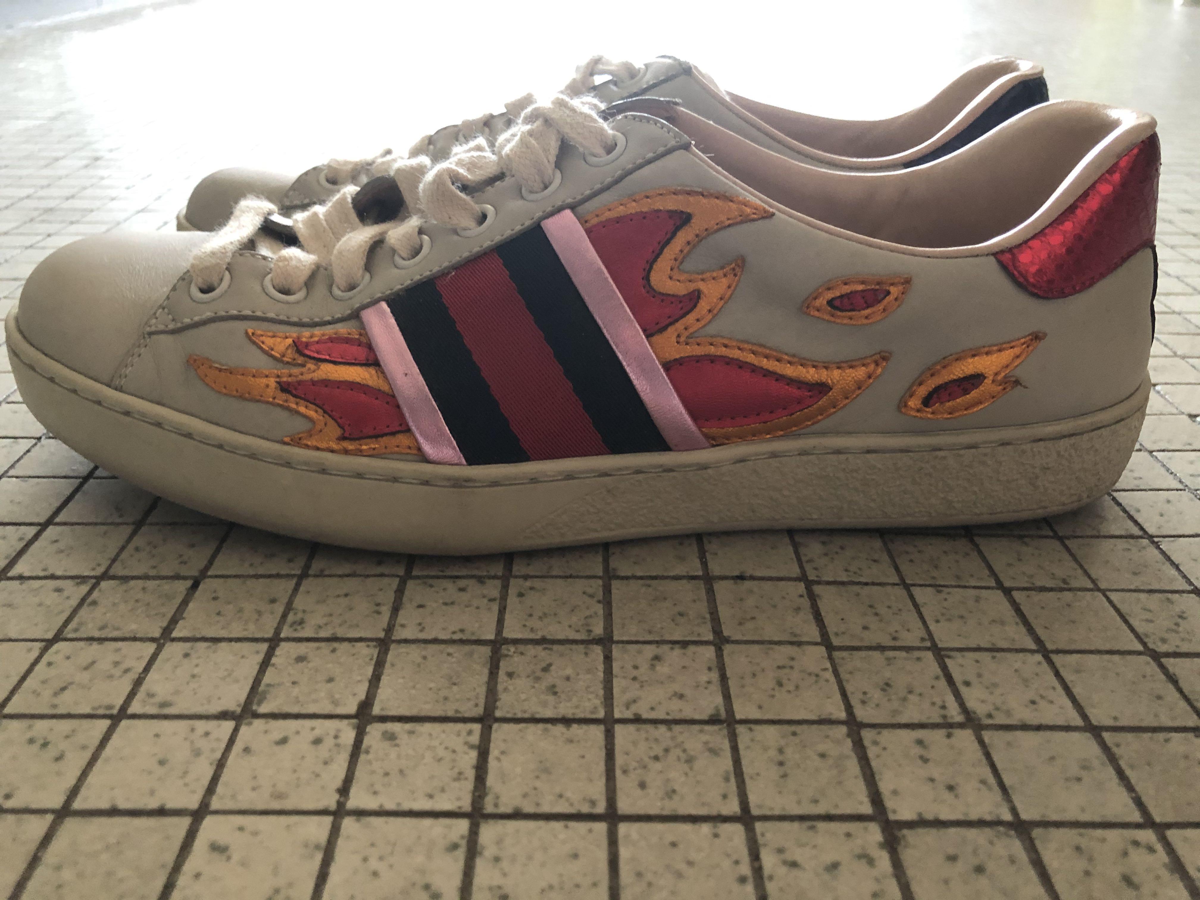 Gucci ace fire shop