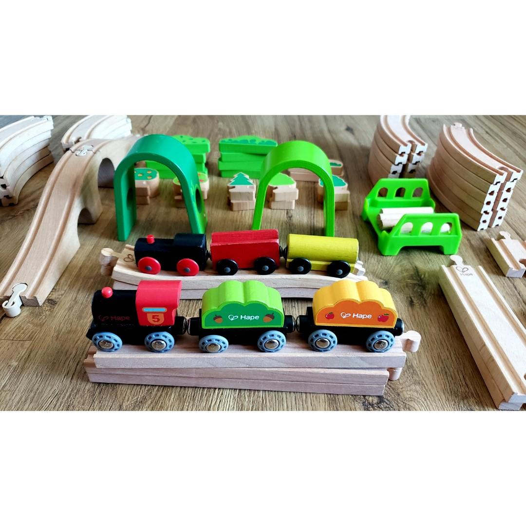 Hape forest railway set best sale