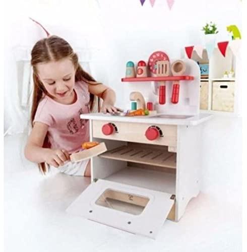 Hape Gourmet Kitchen Kid S Wooden Play Kitchen In Retro Red Toys Games Bricks Figurines On Carousell