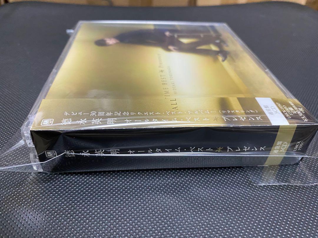 HIDEAKI TOKUNAGA 德永英明ALL TIME BEST - Presence 【通常盤】  CD3枚組収録楽曲：CD3枚組・全44曲収録極新淨98%新靚聲日本版