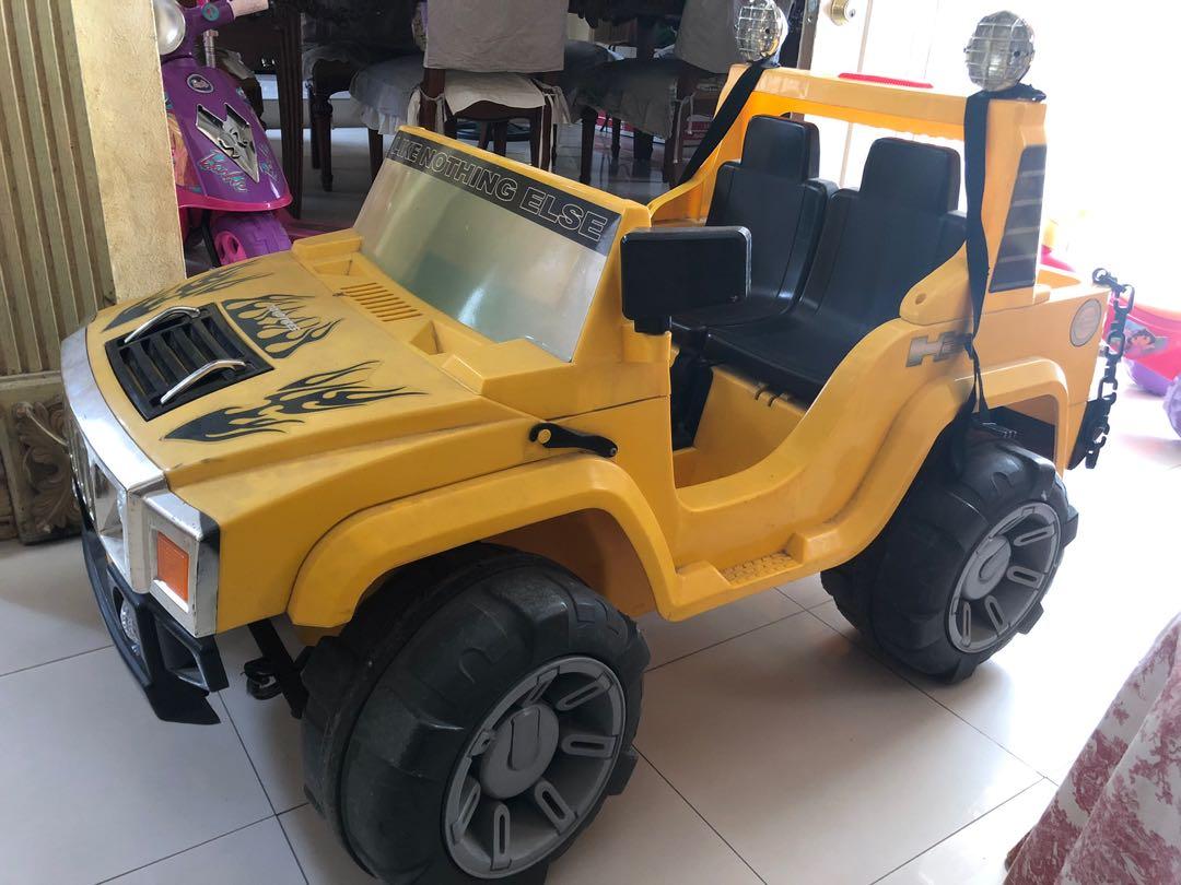 hummer ride on toy car