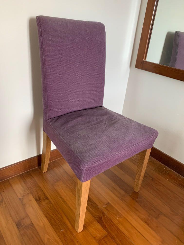 IKEA Henriksdal Chair Furniture Home Living Furniture Chairs on Carousell