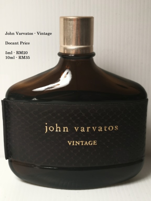 John Varvatos Vintage RM20 (5ml) RM35 (10ml). Price includes bottle as seen in the pictures