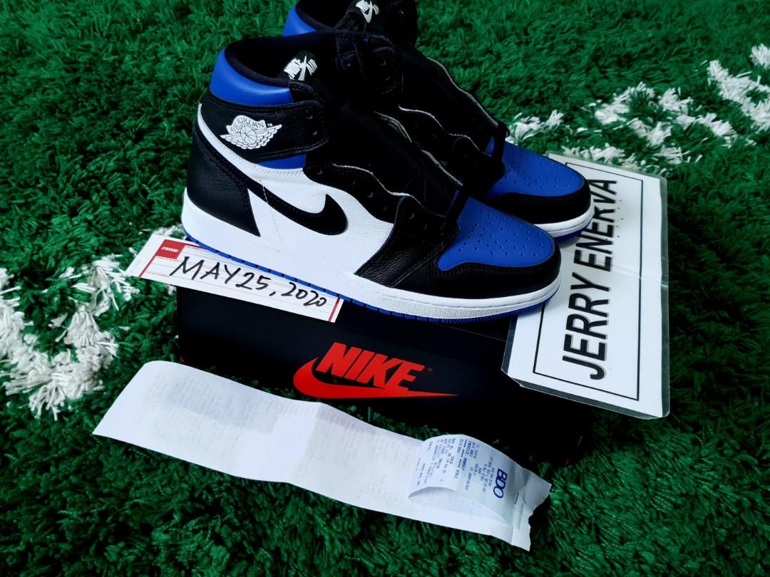 jordan 1 royal toe size 9