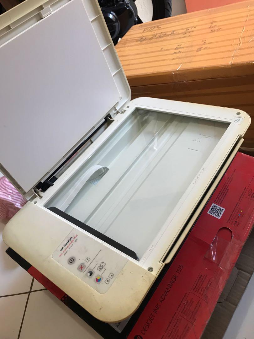 Jual Printer HP Deskjet 1515 Second, Elektronik, Bagian Komputer \u0026  Aksesoris di Carousell