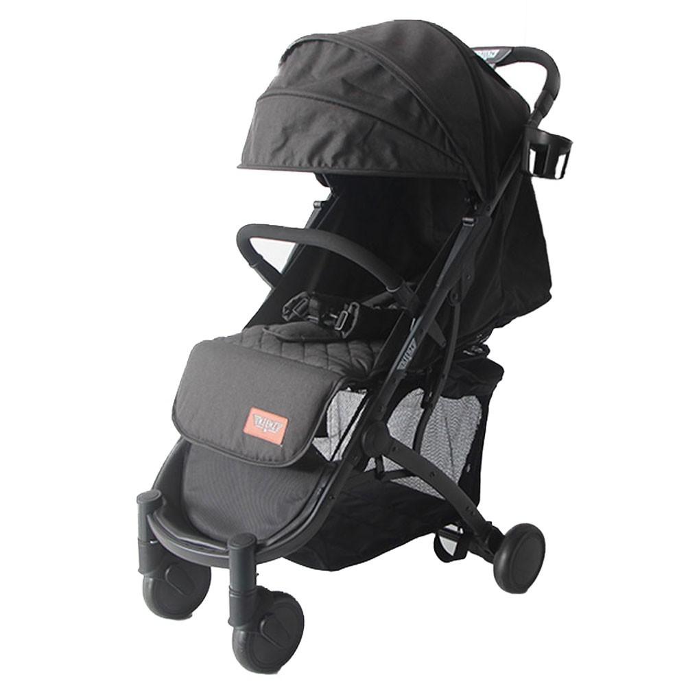 Keenz Air Plus 2.0 Strongest Compact Stroller Black in color