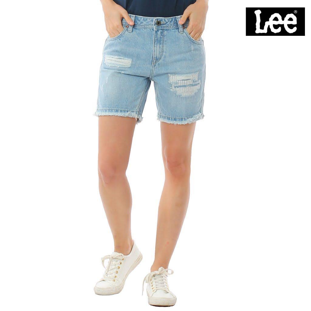 lee denim shorts womens