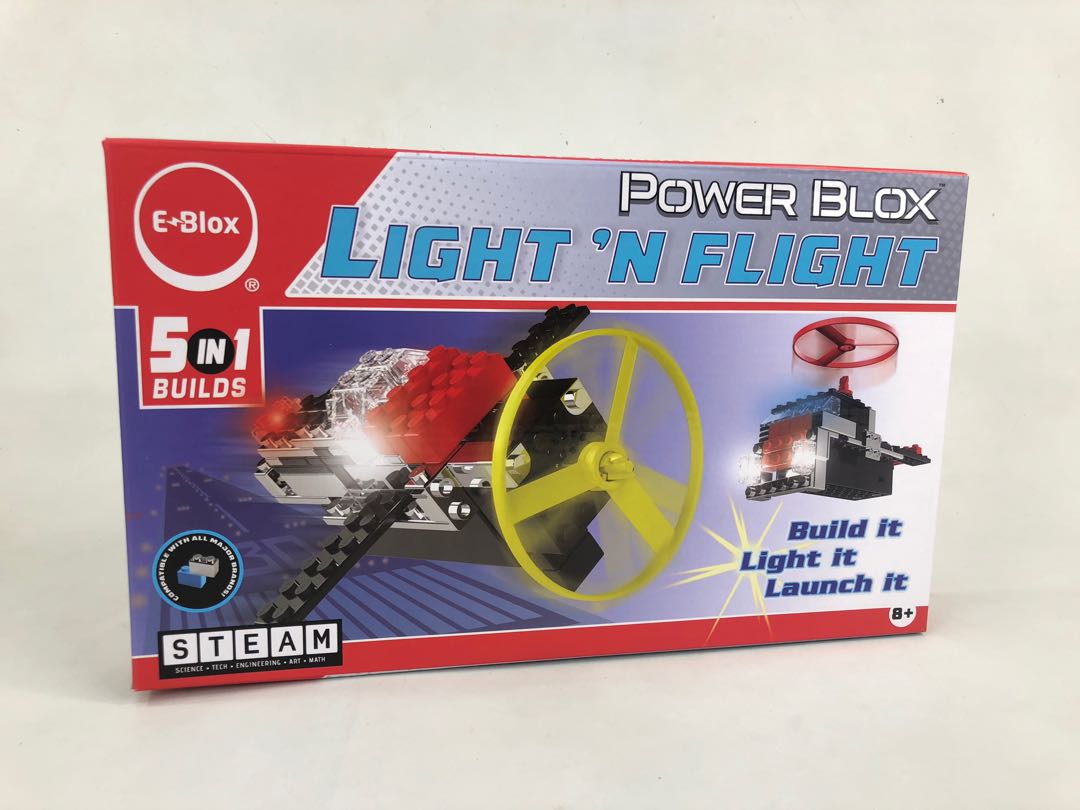 Lego Compatible Light Up Bricks Eblox Power Blox, Hobbies & Toys