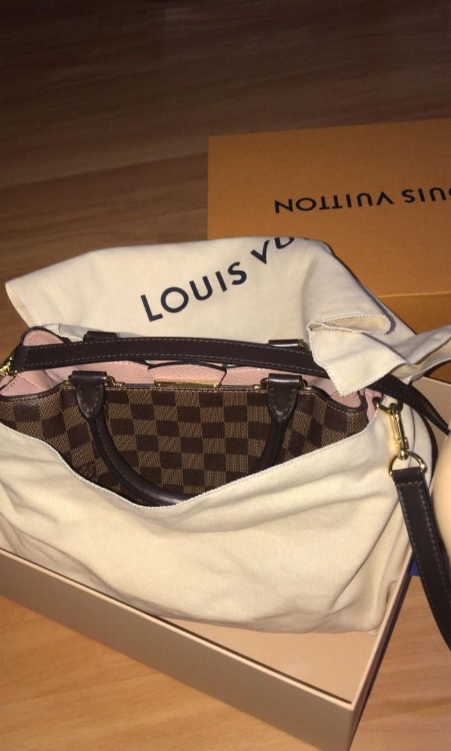 Louis Vuitton - Brittany D.eve.tau.magnol N41674 Light Pink Brown Leather  Shoulder Bag