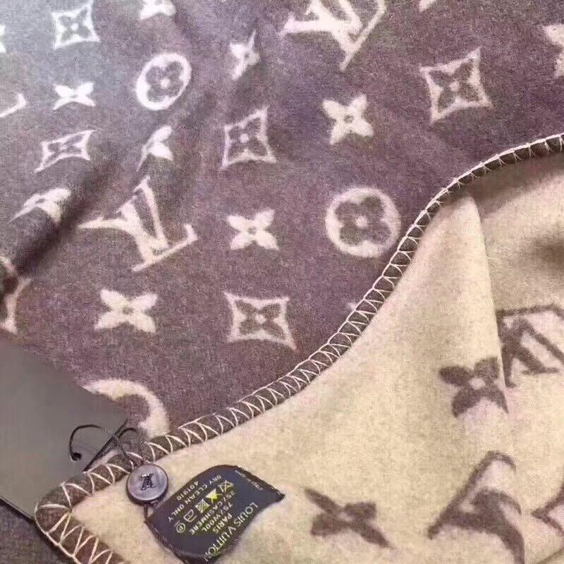 Louis Vuitton x Nigo Wool-Cashmere LV Made Blanket (140cm x 180cm)