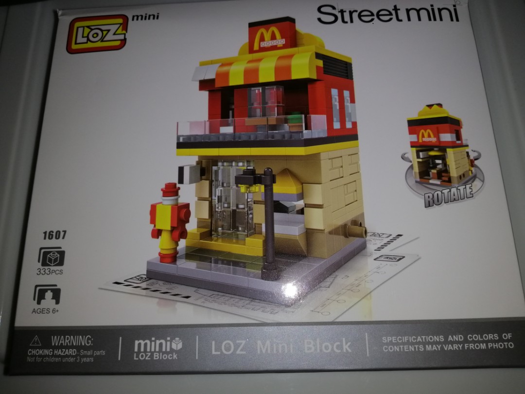 Loz Mcdonald Mini Blocks Hobbies Toys Toys Games On Carousell