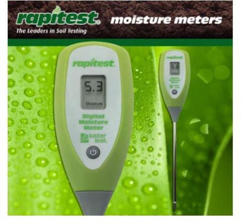 Luster Leaf 1825 Rapitest Digital Soil pH Moisture Meter Level Tester