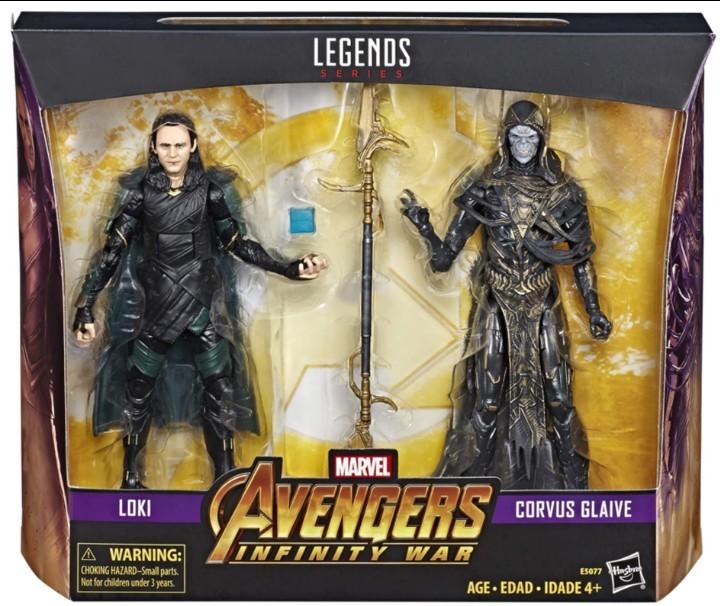 Marvel Legends Series Avengers Infinity War Loki Corvus Glaive Toys Games Action Figures Collectibles On Carousell