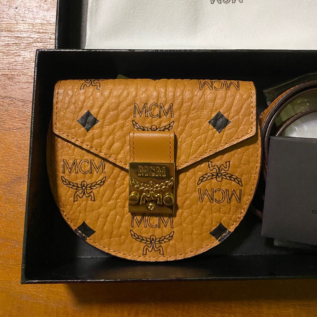 Mcm round crossbody on sale bag