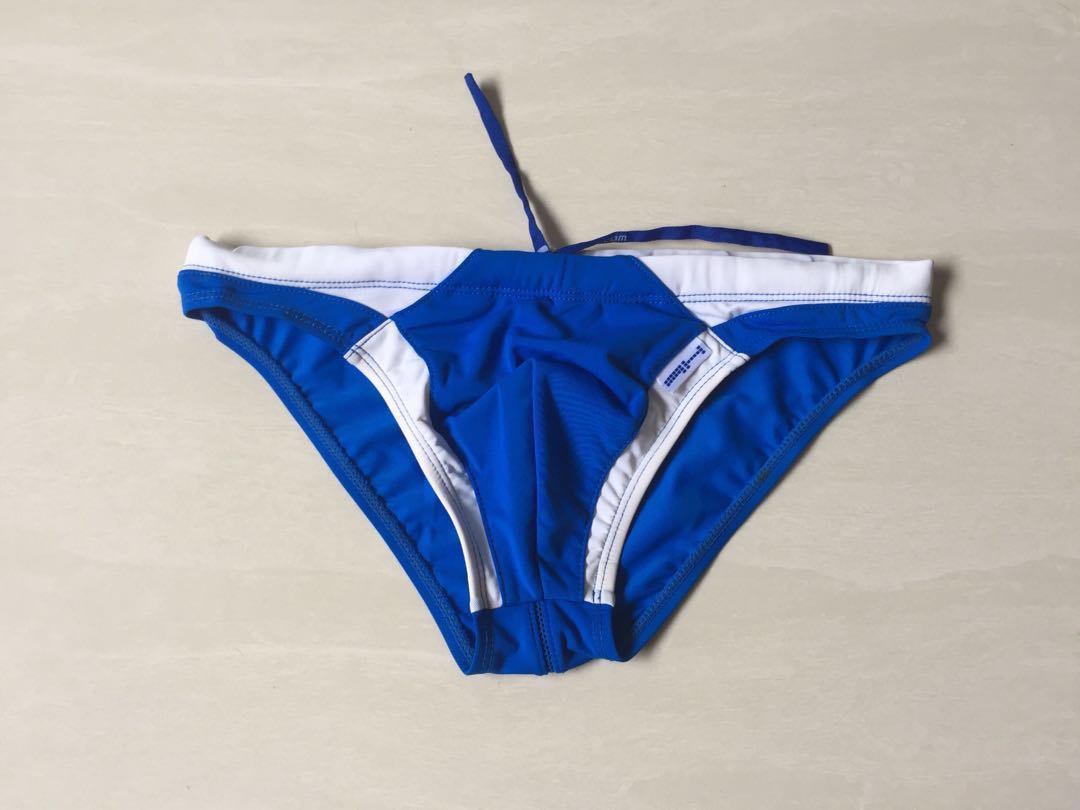 Mens Male Low Waist Japanese Style Bikini Swim Trunks For Guys, Men's ...