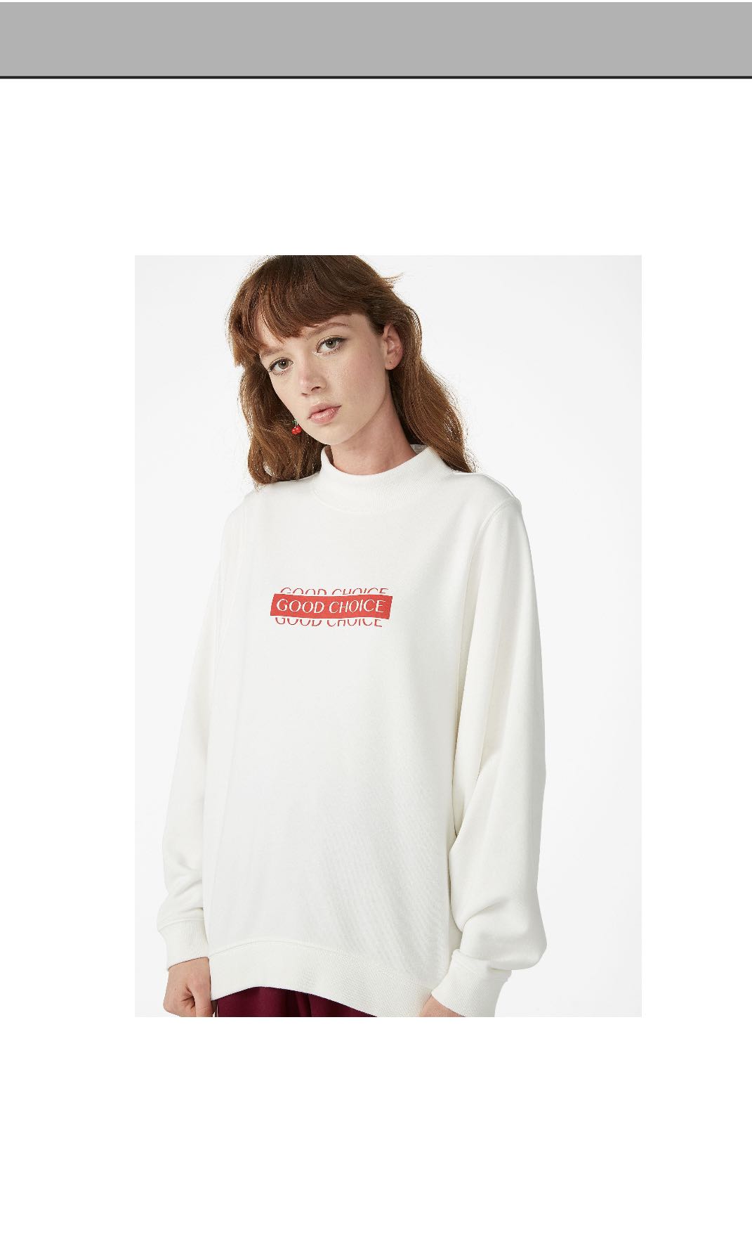monki oversized sweater