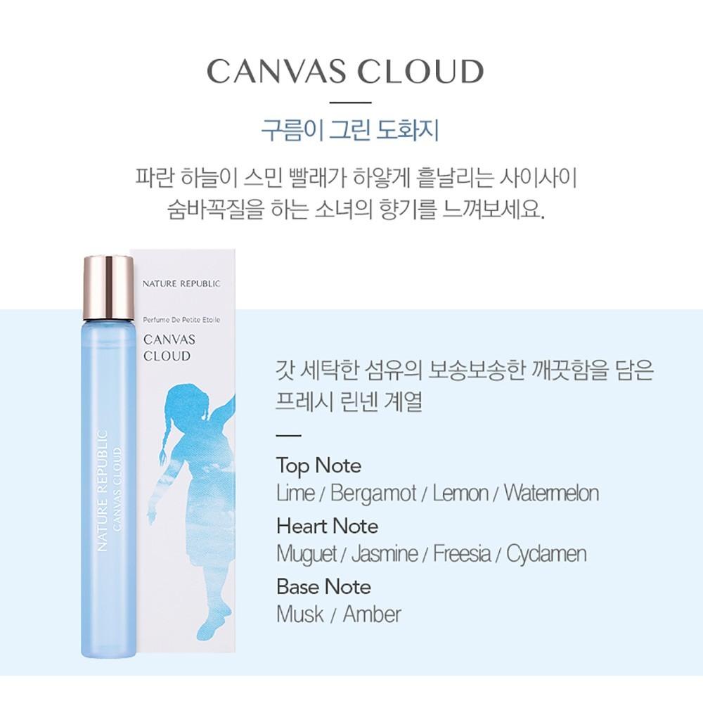 NATURE REPUBLIC Petite Etoile (Perfume Parfum #01 Canvas Cloud
