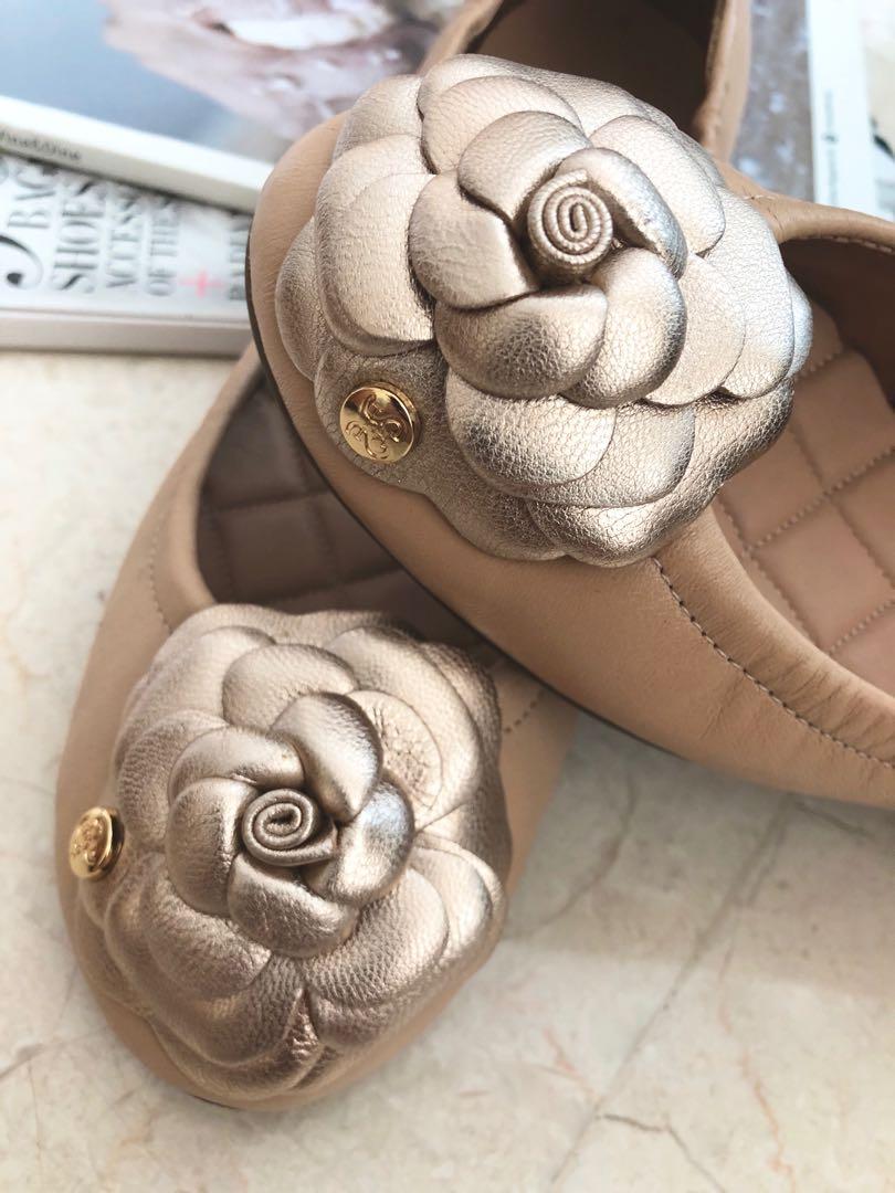 Chanel style discount ballet flats