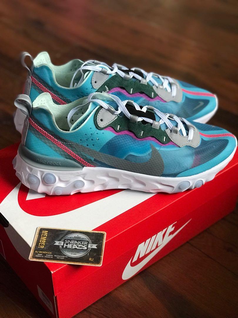 element react 87 blue