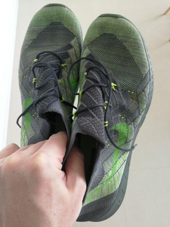 Nike running barefoot ride 3.0 green UK 9.5