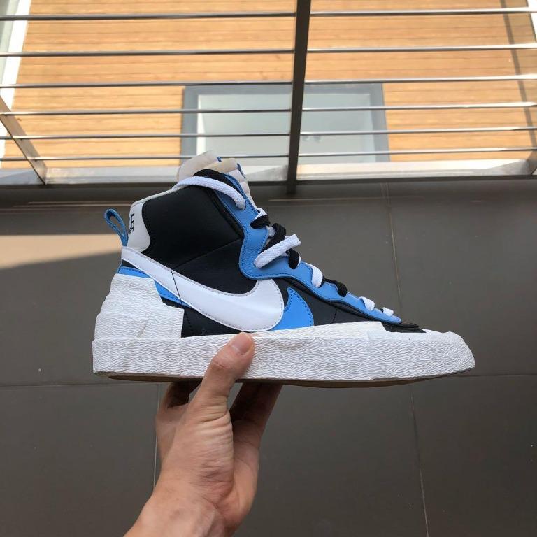 Sacai blazer store mid black blue