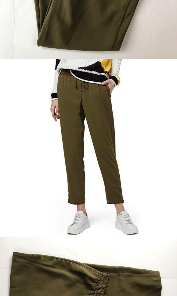 Topshop green joggers sales