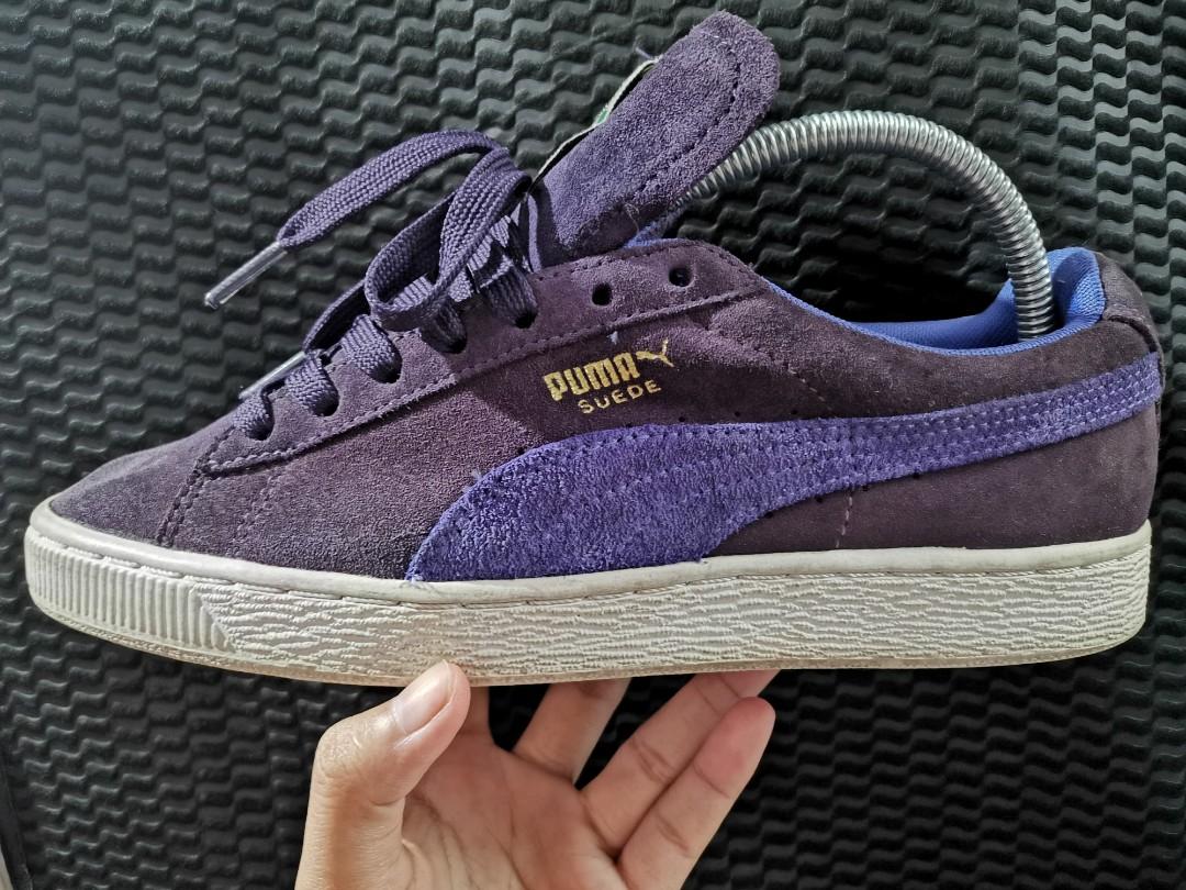 puma suede classic purple