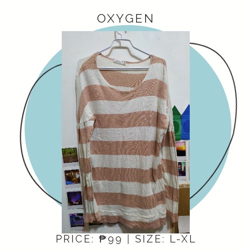 oxygen sweater price