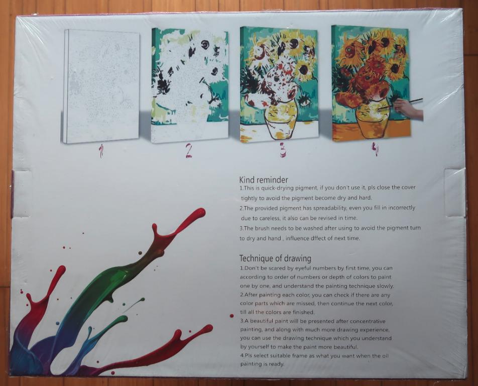 Paint By Numbers (Category: Art & Prints) located in Paranaque City. Submitted by cared4goods (Listing ID 279342889, Image 3). Description: Box unopened. No warranty. No returns..