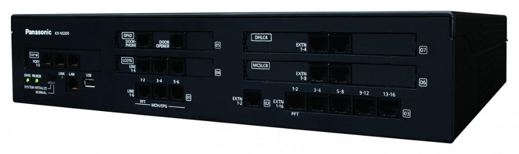 Panasonic KX-NS300 Smart Hybrid PBX (Category: Voice Recorders) located in Quezon City. Submitted by acetechph (Listing ID 1008662003, Image 3). Description: Panasonic KX-NS300 Smart Hybrid PBX The Panasonic KX-NS300 Smart Hybrid PBX is a cost effective legacy and IP communication system for small and medium sized companies that can be flexibly configured and expanded according to your needs. The KX-NS300 has advanced features and starts from 6 a