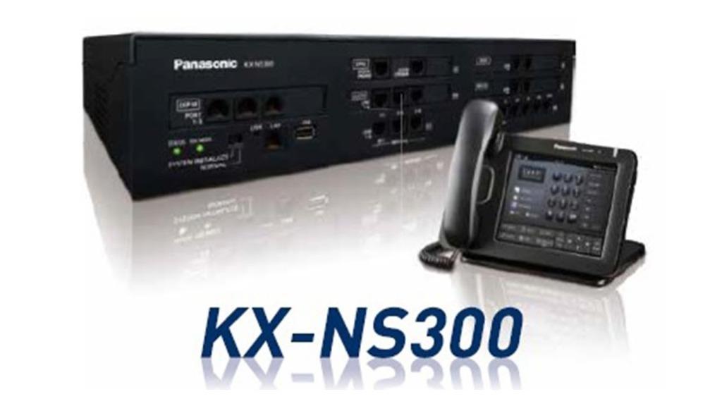 Panasonic KX-NS300 Smart Hybrid PBX (Category: Voice Recorders) located in Quezon City. Submitted by acetechph (Listing ID 1008662003, Image 1). Description: Panasonic KX-NS300 Smart Hybrid PBX The Panasonic KX-NS300 Smart Hybrid PBX is a cost effective legacy and IP communication system for small and medium sized companies that can be flexibly configured and expanded according to your needs. The KX-NS300 has advanced features and starts from 6 a