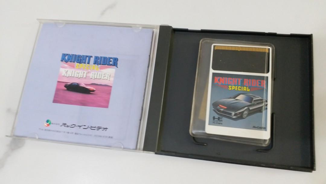 PC-Engine Knight Rider Special 遊戲 HuCard, 電子遊戲, 遊戲機配件, 遊戲禮物卡及帳戶 - Carousell