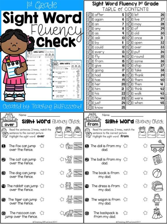 Pdf Sight Word Fluency Check 3 Ebooks Preschool Worksheets Kids Activities Early Learning Digital Download Books Stationery Children S Books On Carousell