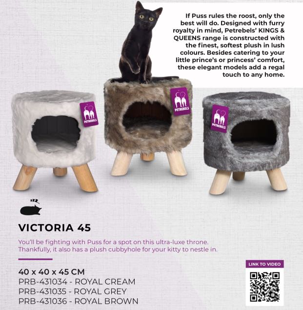 PetRebels Kings & Queens Victoria 45 85.00, Pet Supplies, Homes & Other Pet Accessories on