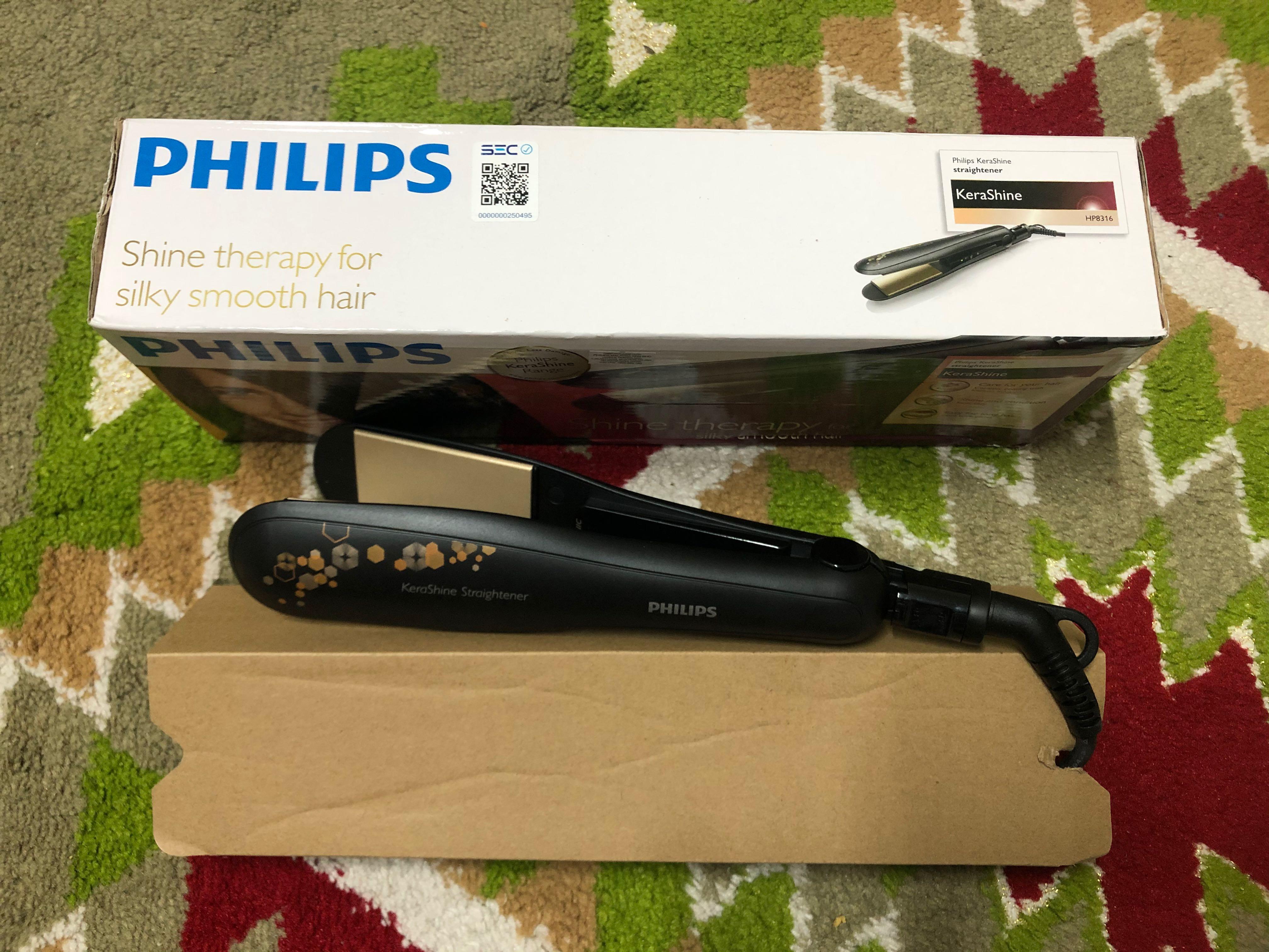 Philips kerashine deals straightener hp8316