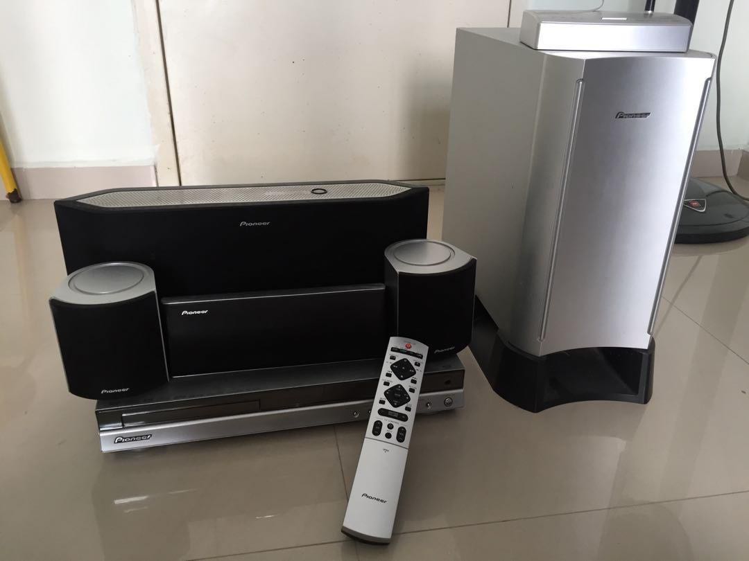 Pioneer Digital Wireless Home Theater System Xv Dv535 Electronics Audio On Carousell