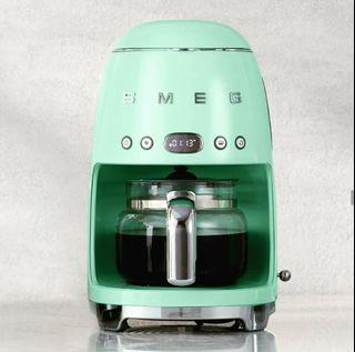 pre order smeg 50s retro style drip filter coffee machine