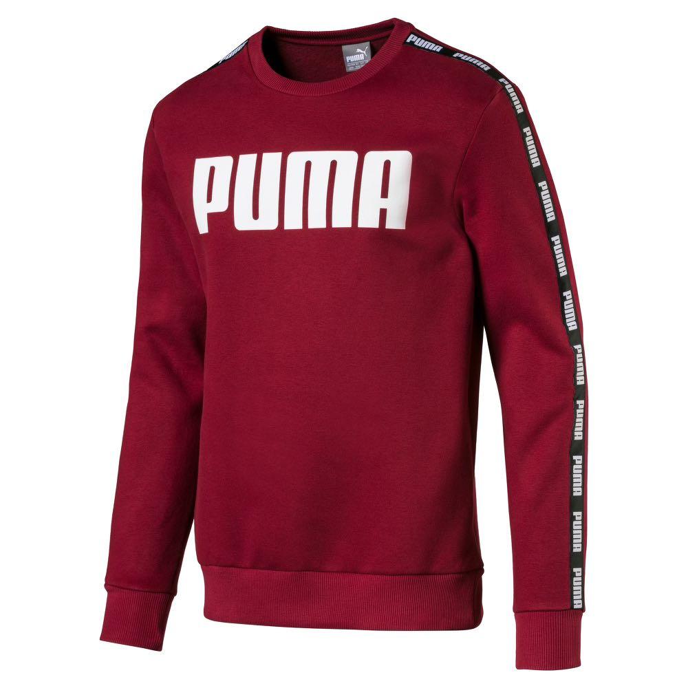 Puma tape tie waist crew sweatshirt sale