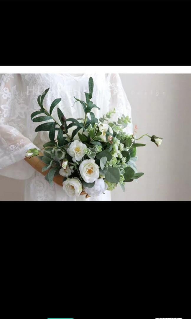 [Rental] premium silk bouquet wedding photography solemnization flower