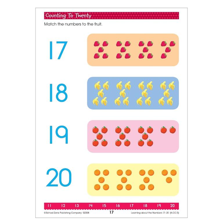 School Zone Math Readiness, Hobbies & Toys, Books & Magazines, Children ...