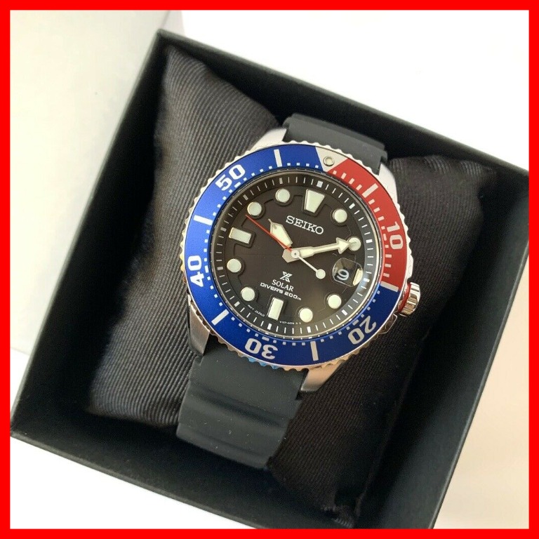 seiko diver 200m automatic pepsi