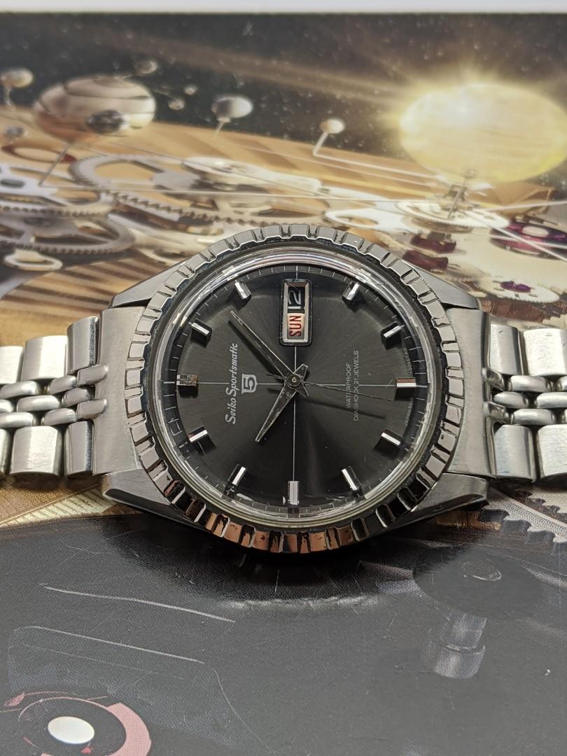 SEIKO SPORTSMATIC WATERPROOF DIASHOCK 21 JEWELS AUTOMATIC WATCH