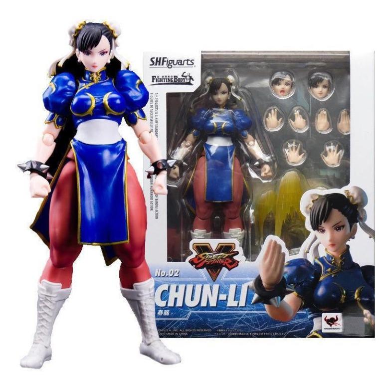 Boneco Chun-Li: Street Fighter V S.H Figuarts - Bandai - Toyshow