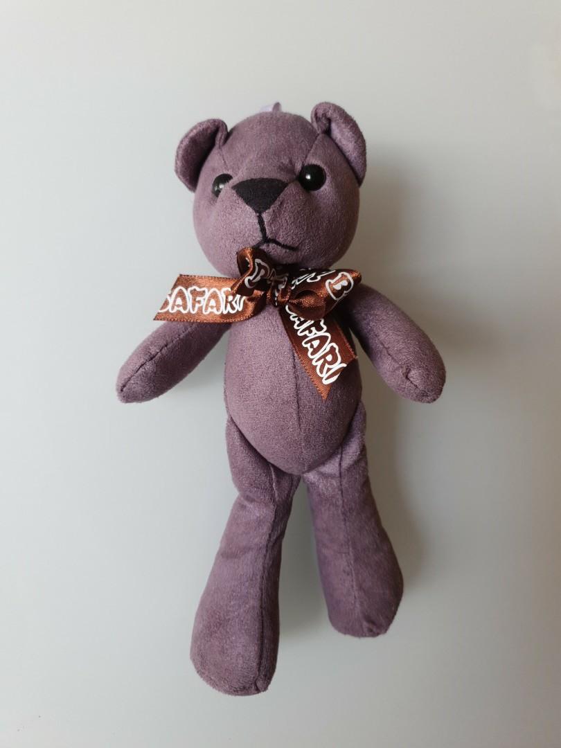 small purple teddy bear