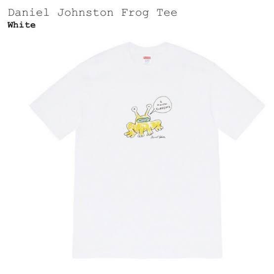 全新有單］Supreme Daniel Johnston Frog Tee, 男裝, 上身及套裝, T